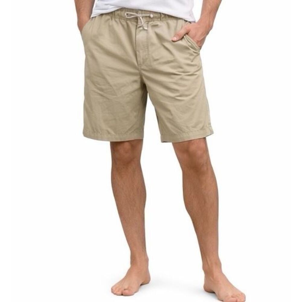 Banana Republic khaki 7” inseam drawstring shorts L